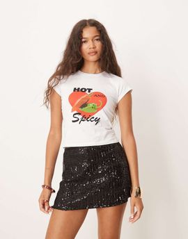 ASOS DESIGN ASOS DESIGN sequin mini skort in black