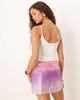ASOS DESIGN ASOS DESIGN sequin mini skort in pink ombre print - 2