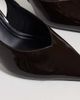 ASOS DESIGN ASOS DESIGN Serena slingback stiletto heels in chocolate patent-Brown - 3
