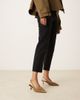 ASOS DESIGN ASOS DESIGN Serenity ruched slingback kitten heel shoes in khaki green - 2