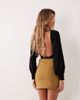 ASOS DESIGN ASOS DESIGN set bonded mini skirt in golden khaki - 2