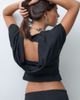 ASOS DESIGN ASOS DESIGN set high neck drape back top in blue - 2