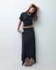 ASOS DESIGN ASOS DESIGN set high neck drape back top in blue - 3
