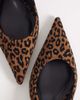ASOS DESIGN ASOS DESIGN Shade slingback kitten heels in leopard suedette-Multi - 2