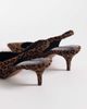 ASOS DESIGN ASOS DESIGN Shade slingback kitten heels in leopard suedette-Multi - 4