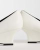 ASOS DESIGN ASOS DESIGN Shakira wedge full pumps in white - 4