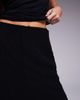 ASOS DESIGN ASOS DESIGN sheer and solid fishtail maxi skirt in black - 4