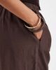 ASOS DESIGN ASOS DESIGN sheer boxer waistband bermuda shorts in chocolate-Brown - 3