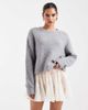 ASOS DESIGN ASOS DESIGN sheer lace flare mini skirt in cream-White - 4