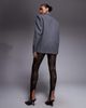 ASOS DESIGN ASOS DESIGN sheer lace stirrup leggings in black - 3