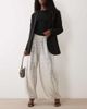 ASOS DESIGN ASOS DESIGN sheer sequin balloon pants in silver - 1