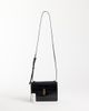 ASOS DESIGN ASOS DESIGN shiny croc crossbody bag in black - 2