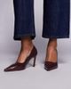 ASOS DESIGN ASOS DESIGN Shore mid heel pumps in dark red - 2
