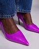 ASOS DESIGN ASOS DESIGN Shore mid heel pumps in electric purple - 2