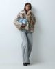 ASOS DESIGN ASOS DESIGN short collared faux fur jacket in leopard animal-Brown - 2
