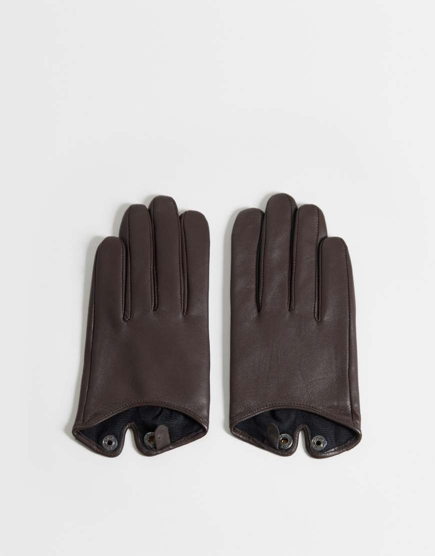 Mugler - Black M-Clasp Bolero Sleeve Gloves