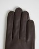 ASOS DESIGN ASOS DESIGN short leather gloves in chocolate-Brown - 3