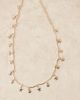 ASOS DESIGN ASOS DESIGN short necklace in wavy design with small sea-life charms in gold tone - 2