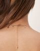 ASOS DESIGN ASOS DESIGN short necklace in wavy design with small sea-life charms in gold tone - 3