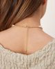 ASOS DESIGN ASOS DESIGN short necklace with bead and faux pearl details in brushed gold tone - 3