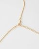 ASOS DESIGN ASOS DESIGN short necklace with clean molten pendant in gold tone - 3
