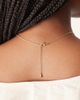ASOS DESIGN ASOS DESIGN short necklace with faux pearl heart in gold tone - 3