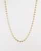ASOS DESIGN ASOS DESIGN short necklace with mini flower detail in gold tone - 1