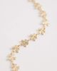 ASOS DESIGN ASOS DESIGN short necklace with mini flower detail in gold tone - 3