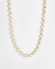 ASOS DESIGN ASOS DESIGN short necklace with mini hearts with faux pearls in gold tone - 1
