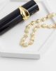 ASOS DESIGN ASOS DESIGN short necklace with mini hearts with faux pearls in gold tone - 2