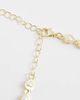 ASOS DESIGN ASOS DESIGN short necklace with mini hearts with faux pearls in gold tone - 4