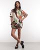 ASOS DESIGN ASOS DESIGN short sleeve beach shirt in tropical abstract - part of a set-Multi - 2