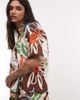 ASOS DESIGN ASOS DESIGN short sleeve beach shirt in tropical abstract - part of a set-Multi - 3