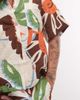 ASOS DESIGN ASOS DESIGN short sleeve beach shirt in tropical abstract - part of a set-Multi - 4