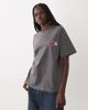 ASOS DESIGN ASOS DESIGN short sleeve with New Orleans Nights martini glass Halloween graphic oversized t-shirt in washed charcoal-Gray - 4