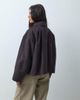 ASOS DESIGN ASOS DESIGN short trench coat with pleat detail in chocolate-Brown - 2