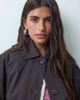 ASOS DESIGN ASOS DESIGN short trench coat with pleat detail in chocolate-Brown - 3