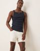 ASOS DESIGN ASOS DESIGN shorter length slim denim shorts with rip detail in white - 2