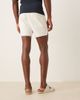 ASOS DESIGN ASOS DESIGN shorter length slim denim shorts with rip detail in white - 4