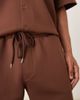 ASOS DESIGN ASOS DESIGN shorts in brown scuba-style fabric - part of a set - 2