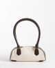 ASOS DESIGN ASOS DESIGN shoulder bag in canvas with brown pu straps - 1