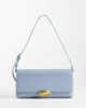 ASOS DESIGN ASOS DESIGN shoulder bag with gold hardware in light blue - 1