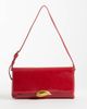 ASOS DESIGN ASOS DESIGN shoulder bag with gold hardware in red - 1