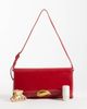 ASOS DESIGN ASOS DESIGN shoulder bag with gold hardware in red - 2