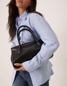 ASOS DESIGN ASOS DESIGN shoulder bag with tie details in black