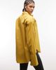 ASOS DESIGN ASOS DESIGN shoulder pad detailing dipped hem shirt in mustard-Yellow - 4