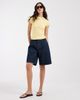 ASOS DESIGN ASOS DESIGN shrunken raglan baby tee in washed buttermilk-Yellow - 2
