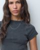 ASOS DESIGN ASOS DESIGN shrunken raglan baby tee in washed charcoal-Gray - 3