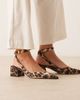 ASOS DESIGN ASOS DESIGN Sienna mid block heel shoes in leopard print-Multi - 1