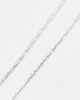 ASOS DESIGN ASOS DESIGN silver plated necklace with black semi precious look pendant - 3